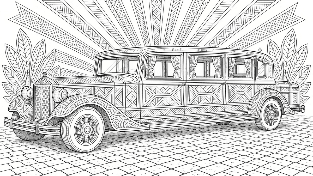 Art Deco Cars preview 4
