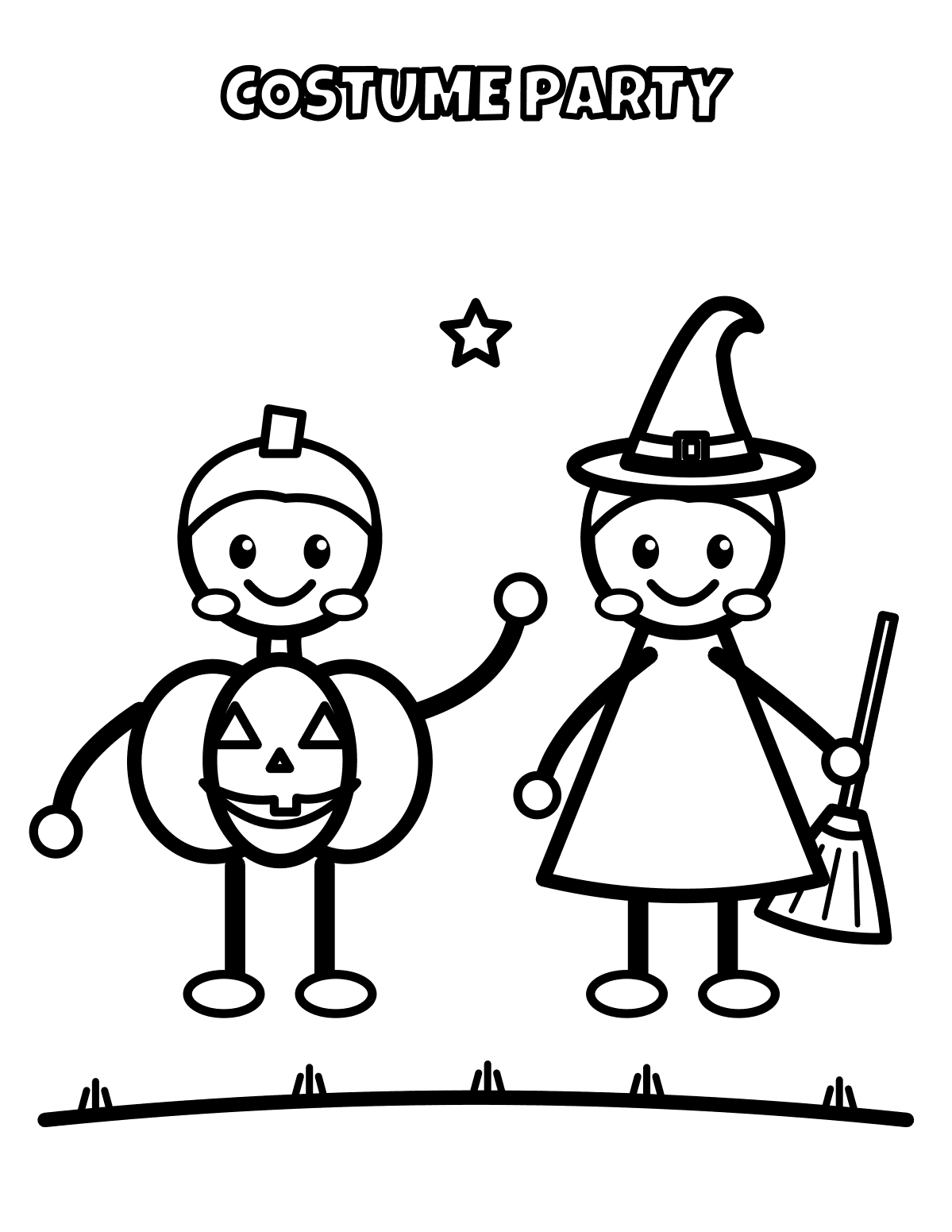 Kids Halloween Class Party Pack – Classroom License (24 Pages) preview 2