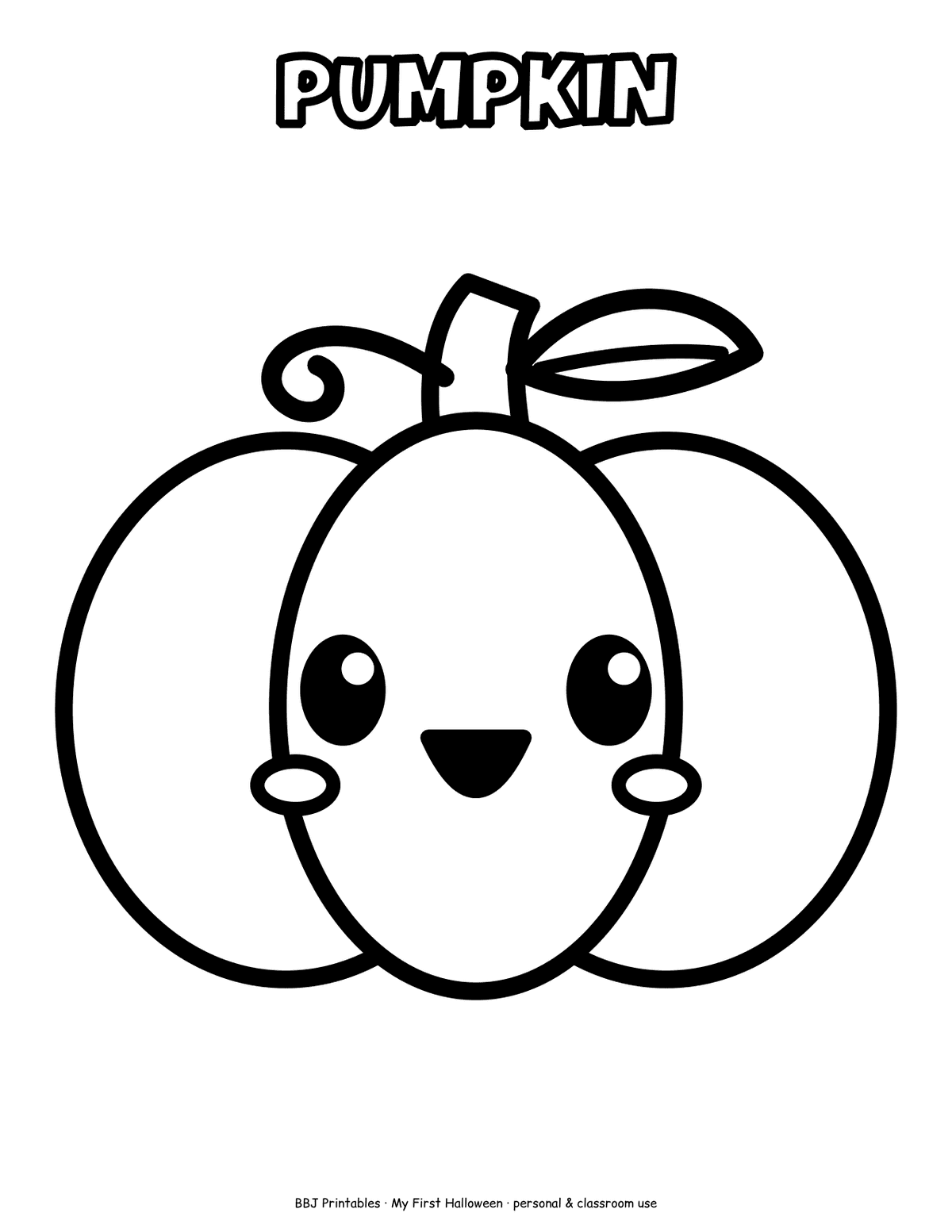 My First Halloween Toddler Coloring (12 Pages, Ages 1–4) preview 2
