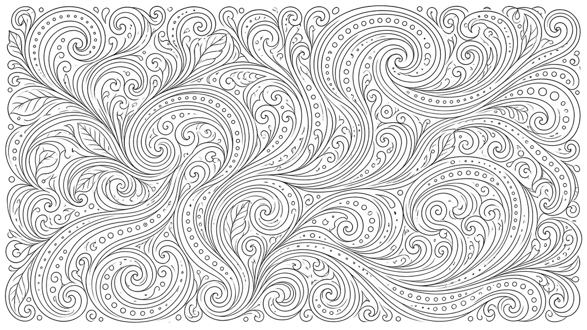 Organic Line Tapestry sample page 1