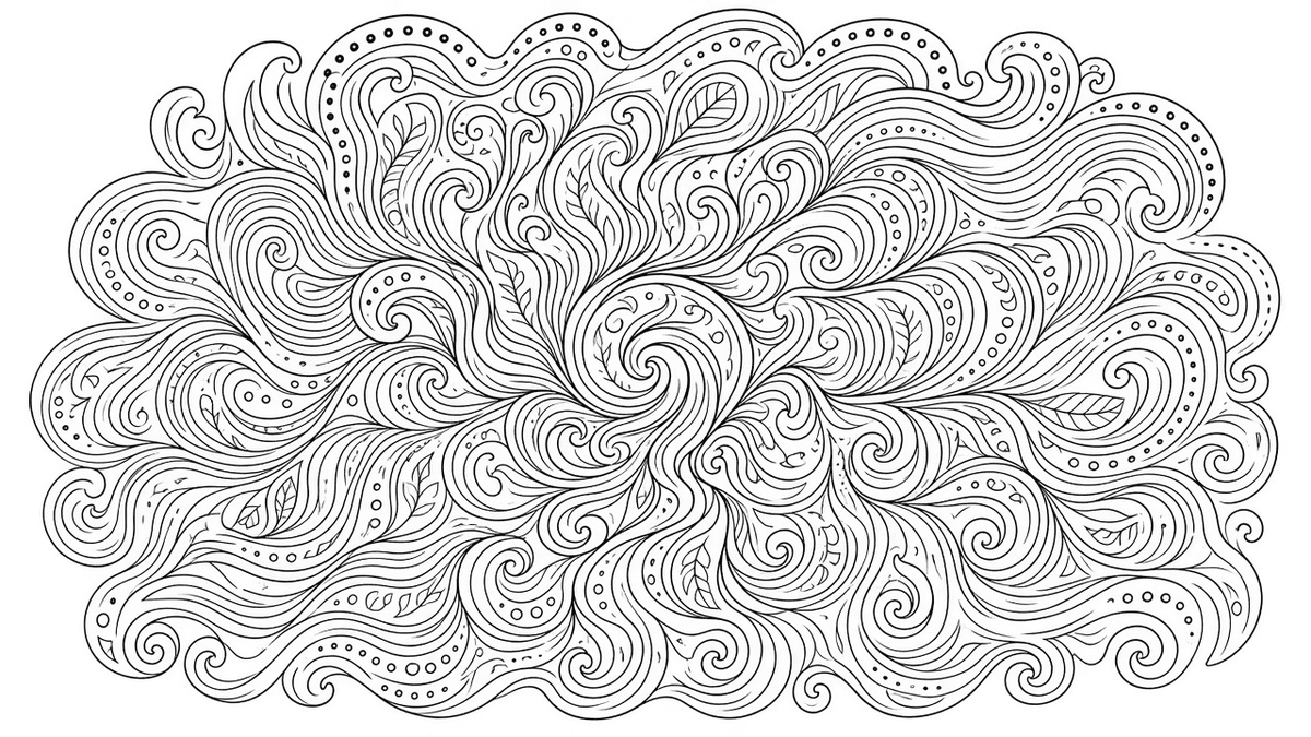 Organic Line Tapestry sample page 3