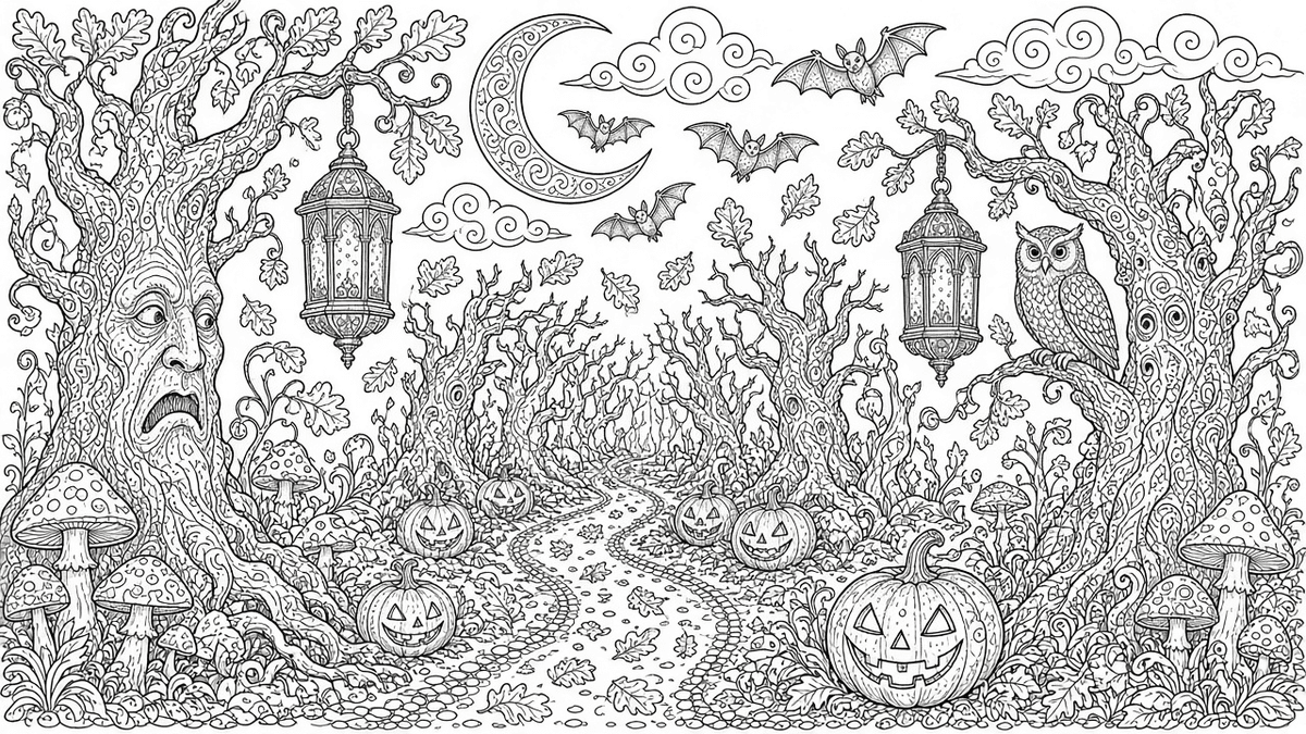 Preview of Spooky Forest Walks