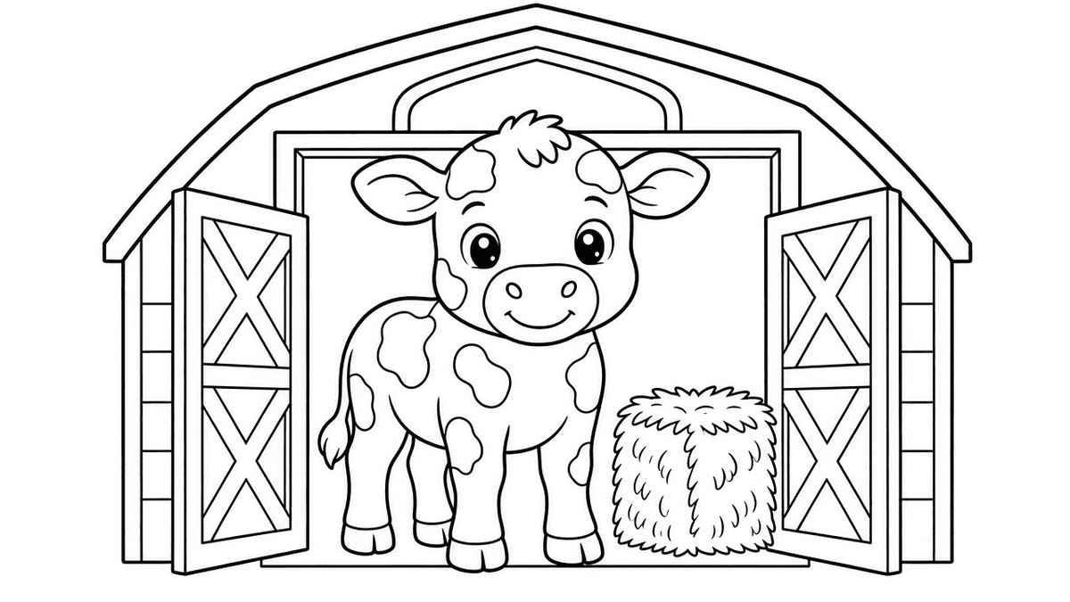 Farmyard Friends (Ages 1–5) sample page 1