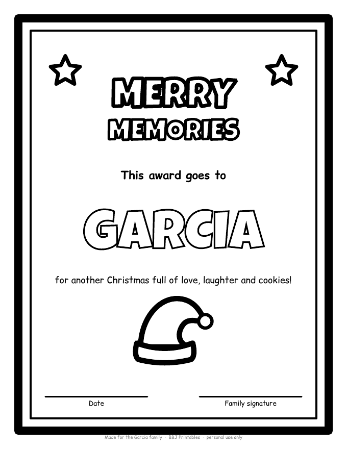 Sample: Certificate